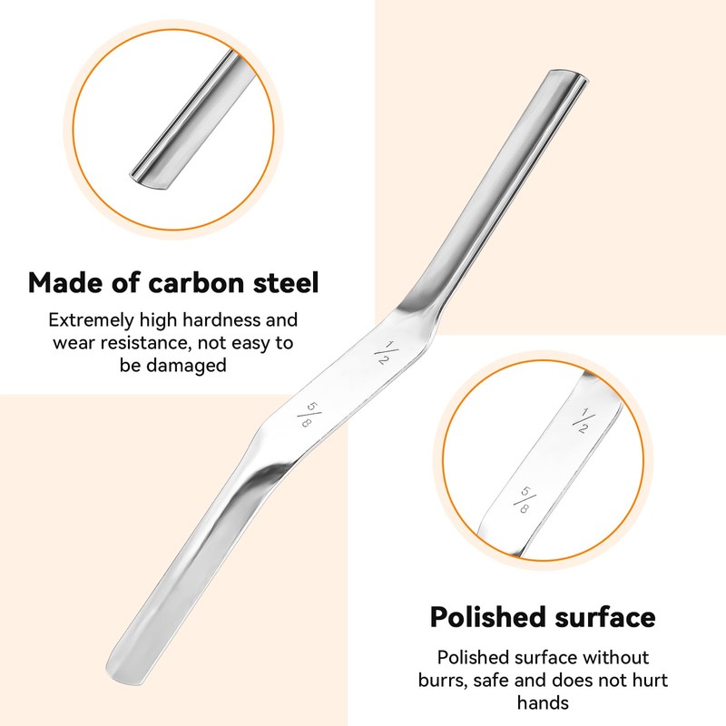 2 PCS Brick Jointer, 29 x 2cm Pointing Tool, Double