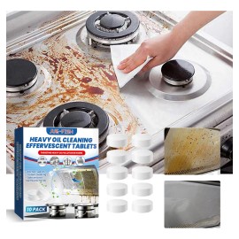 Limpiador Efervescente Para Tabletas De Cocina Con Aceite Pe