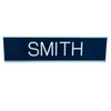 Navy Name Tag, Plastic, Black (Regular Pin Posts)