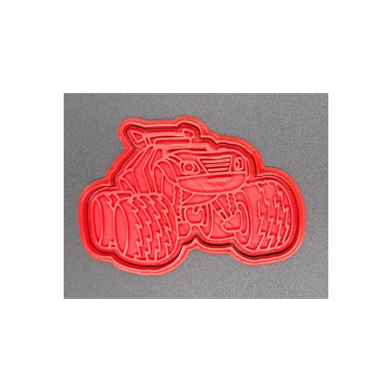 Blaze Monster Machine Blaze Truck Cookie Cutter & Stamp