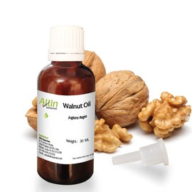 Allin Exporters Walnut Oil Nutrient Rich Pure Natural Therapeutic Grade Cold Pressed for Hair & Skin care (30 ML)