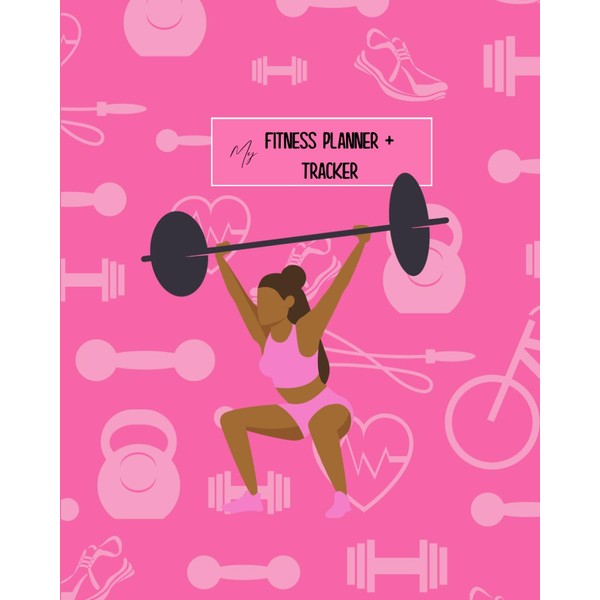 4 Week Health & Fitness Planner and Tracker Pink