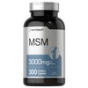 Horbäach MSM Supplement | 3000mg | 300 Coated Caplets |