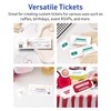 Avery Printable Rectangle Tickets, 1-3/4" x 5-1/2", Glossy White Cardstock,