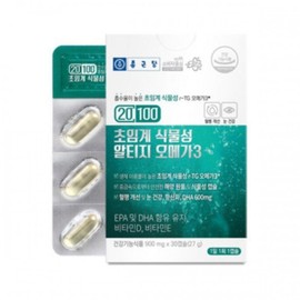 Supercritical Vegetable RTI Omega 3 Blood Circulation Nutrient Improves Blood Neutral Fat / 초임계식물성알티지오메가3 혈행영양제 혈중중성지방개선