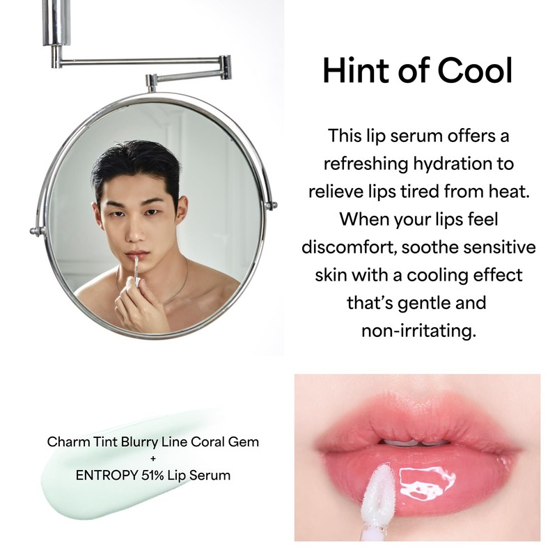 ENTROPY Makeup Charm Ultra Glossy Lip Serum, Nourish Lip Care
