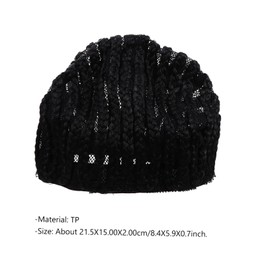 OATIPHO Refined Braided Wig Cap Crotchet Cornrows Hair Net Liner for Secure Comfortable Wear Fits Breathable Design for Natural Hair Care