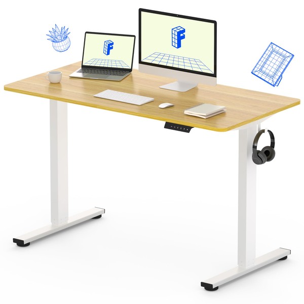 FLEXISPOT EN1 One-Piece Standing Desk 48 x 30 Inch Electric