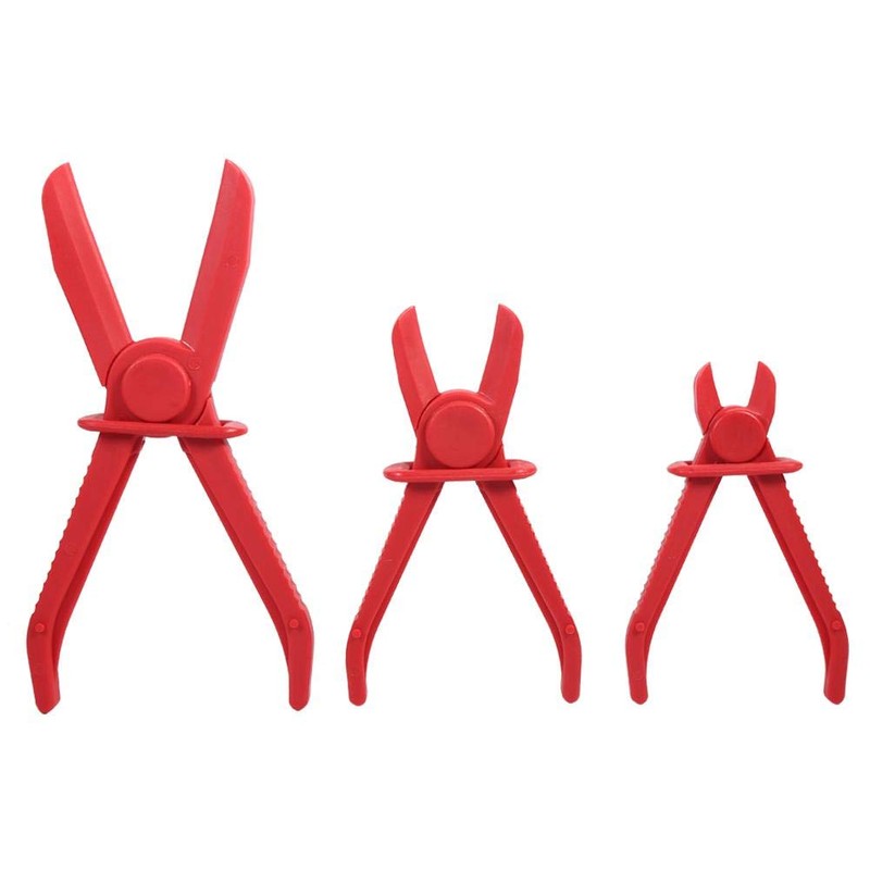 3Pcs Hose Clamp, Flexible Nylon Hose Clamp Tool Set Brake