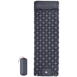 Tentock Outdoor Air Mattress Foldable Sleeping Mat 40d Nylon P6 Waterproof Ultralight Inflatable Camping Mattress Sleeping Mat Tearproof Four Seasons Children And Adults