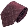 Thomas Bailey Silk Tie - Annie Wine 8cm