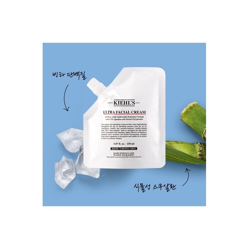 NEW Ultra Facial Cream Refill Pouch 4.0 Generation 150ml /