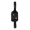 SecureFix Direct Black or Galvanised Cleat Hook 3" - 6"