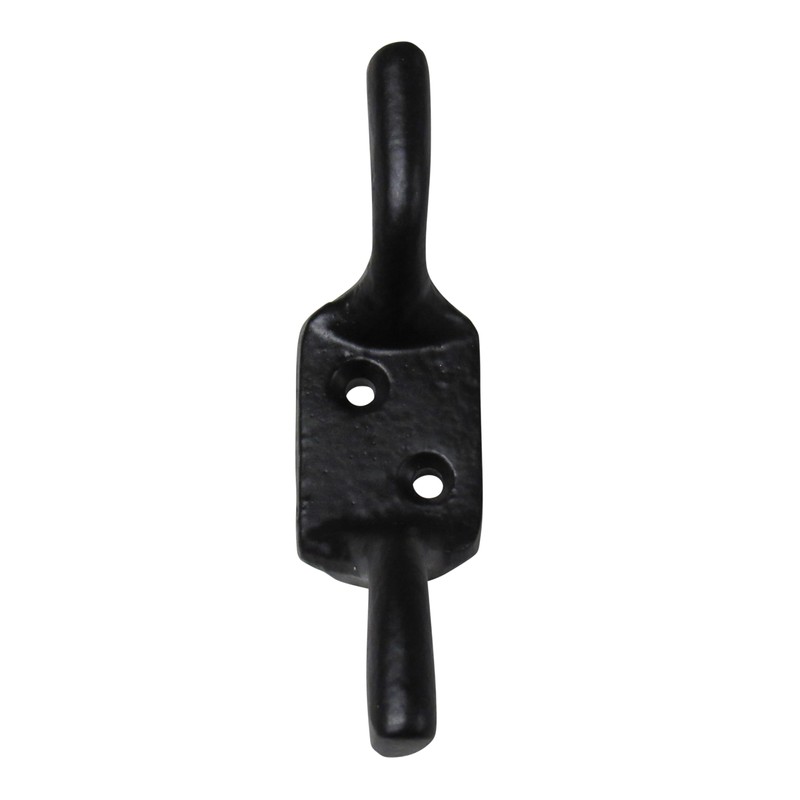 SecureFix Direct Black or Galvanised Cleat Hook 3" - 6"