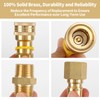 1/2 Inch QDD LP Natural Gas Quick Connect Fittings Kit,