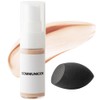 Comnikos Liquid Foundation SPF 30/PA++ High Coverage, Crumble Resistant, Good