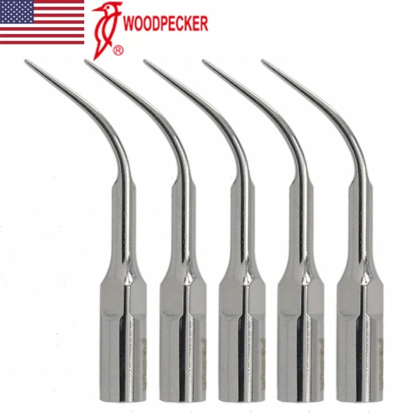 Woodpecker 5PCS Original Woodpecker Dental Ultrasonic Scaler Tip Scaling G4