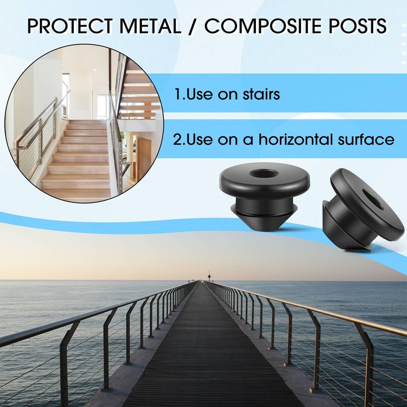 Pangda 500 Pack Rubber Grommets for 1/8", 5/32", 3/16" Cables