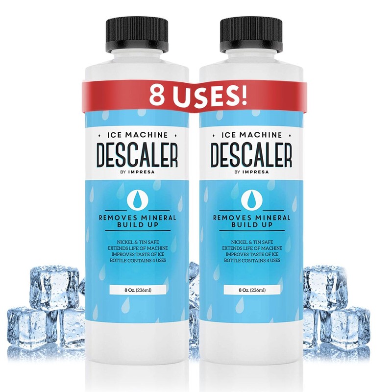 IMPRESA Ice Machine Cleaner Descaler - 8 Fl Oz -