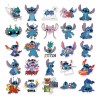 Stitch 100 Calcomanias Stickers Pvc Contra Agua