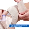 Benda elastica a compressione, 6 rotoli, bendaggio sportivo, bendaggio sportivo,