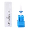 5 Type Pedicure Nail Drill Bit,Ceramic Nail Polishing Bits Cylinder
