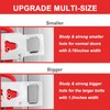 KUOGO Portable Door Lock-2 Pack Solid Heavy Duty Extra Lock