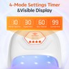 modelones UV LED Nail Lamp, Light for Gel Nails Nail