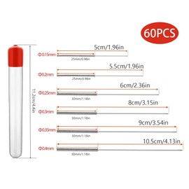 3D Printer Nozzle Cleaning Needles,3D Printer Nozzle Cleaning Kit, Stainless Steel 3D Printing Nozzle Needles,3D Printing Nozzle Needles 3D Printer Nozzle Cleaning Needles,0.15/0.2/0.25/0.3/0.35/0.4mm