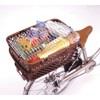 OGK Giken Rear Basket TN-5 (Anti-Jump Net) Dark Brown for