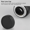 Z Mount Camera Body Cap and Rear Lens Cap Cover