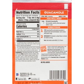 McCormick Seasoning Mix 1 OZ (Pack of 24)