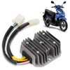 Voltage Regulator Rectifier 7 Wires DualPlug Aluminum Alloy ABS for