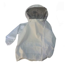 APIFORMES Beekeeper Jacket with Round Hood – One Size – See Thin – Beekeeping Supplies Bee Protection
