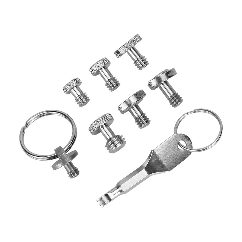 SZRIG Camera Cage Screw Adapter with 1/4"-20 & 3/8-16 Screw