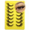 Cat Eye Lashes Wispy False Eyelashes Long Strip 20MM Long