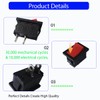 Electric Start Off Momentary Rocker Switch for Generac 7127/7723 iQ3500
