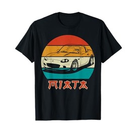 Japanese Miata Car Retro Vintage Sports Car Legend 90s T-Shirt