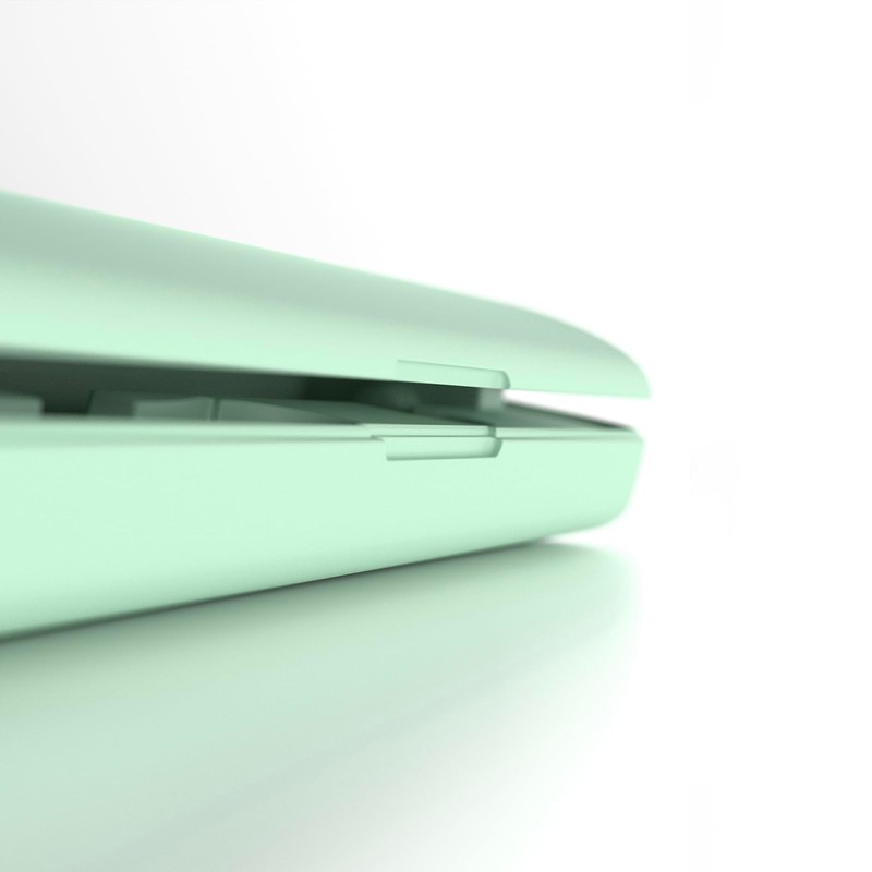 Ordo Sonic+ Charging Travel Case - Charcoal Grey, mint green,