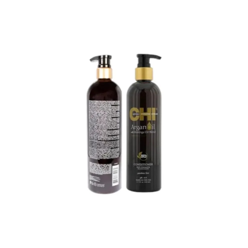 Duo Shampooacondicionador Chi Argan Oil 739ml Cu