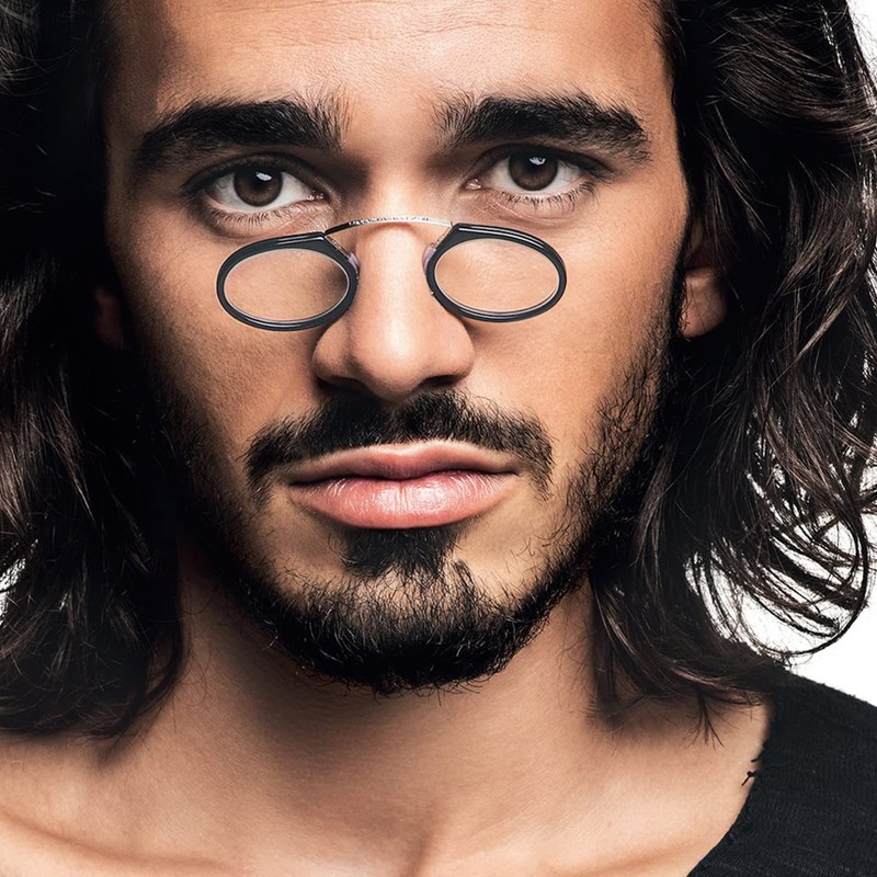 Lesebrille 3.5 Mini Nasenleser Clip für Männer und Frauen, flexible