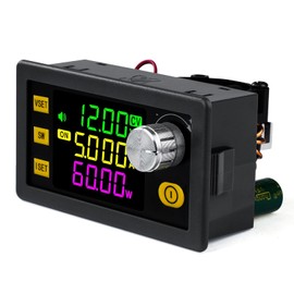 Voltage Regulator 12V DC Step Down Converter Step Up Converter DC Converter 12V 5V DC 6-36V to DC 0-36V 120W 6A VA Colour LCD Solar Charging Module Power Module Regulator Protection (SK120)