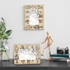 Mintoprints Vintage Fish 5x7 Picture Frame, Fishes Drawing Display Picture
