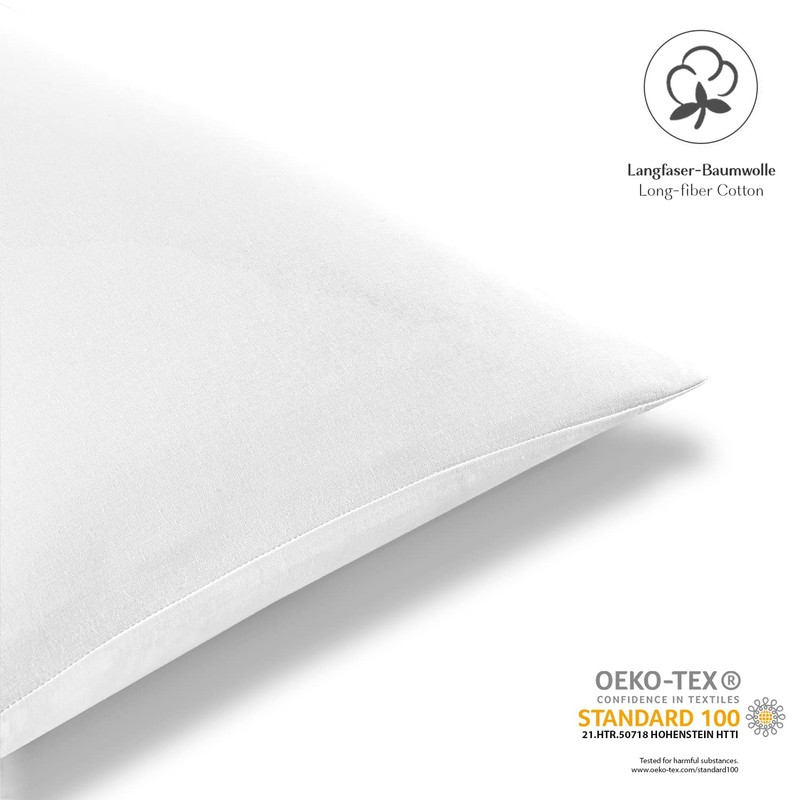 Alreya Set of 2 Renforcé Cushion Covers 60 x 60