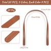20 Pcs 24.8"L Leather Purse Handles, Premium Leather Purse Straps