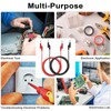 Sumnacon 4 Pcs Banana to Banana Plug Test Leads -