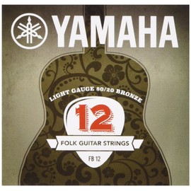 Yamaha FB 12 Western Guitar Strings 80/20 Bronze Super Light (1 Set)
