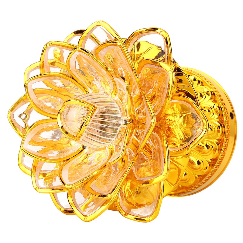Colorful Light Buddhism Faith Supply Lotus Light (Without Battery Deliver