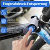 Anweller Bicycle Lock Fingerprint, High Security Anti-Theft Bicycle Chain Lock