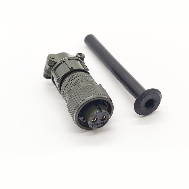 MS3106A10SL-4S Industrial Circular Connector, MIL-DTL-5015 Series Threaded Connector 2 Pin